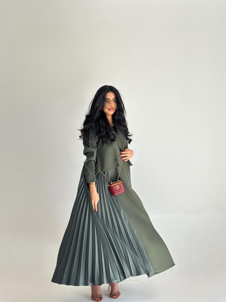 عباية #126 زيتي