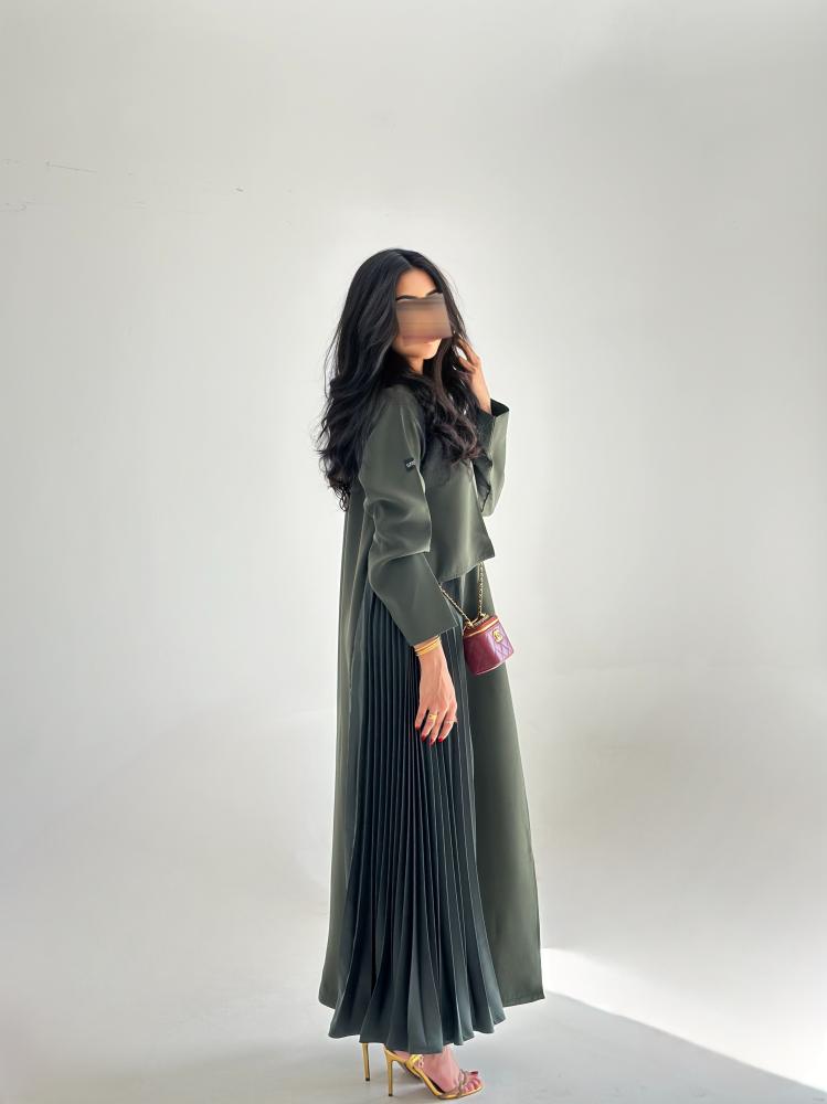 عباية #126 زيتي