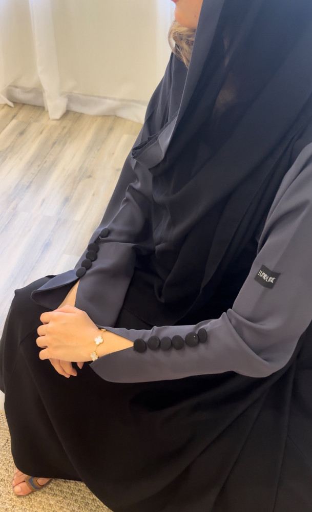 عبايه #50 رمادي