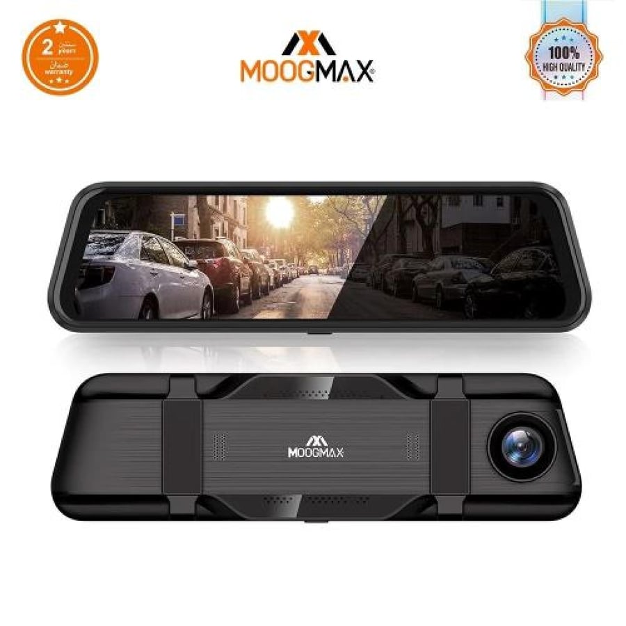 Wave Max Dash Cam full front and rear screen