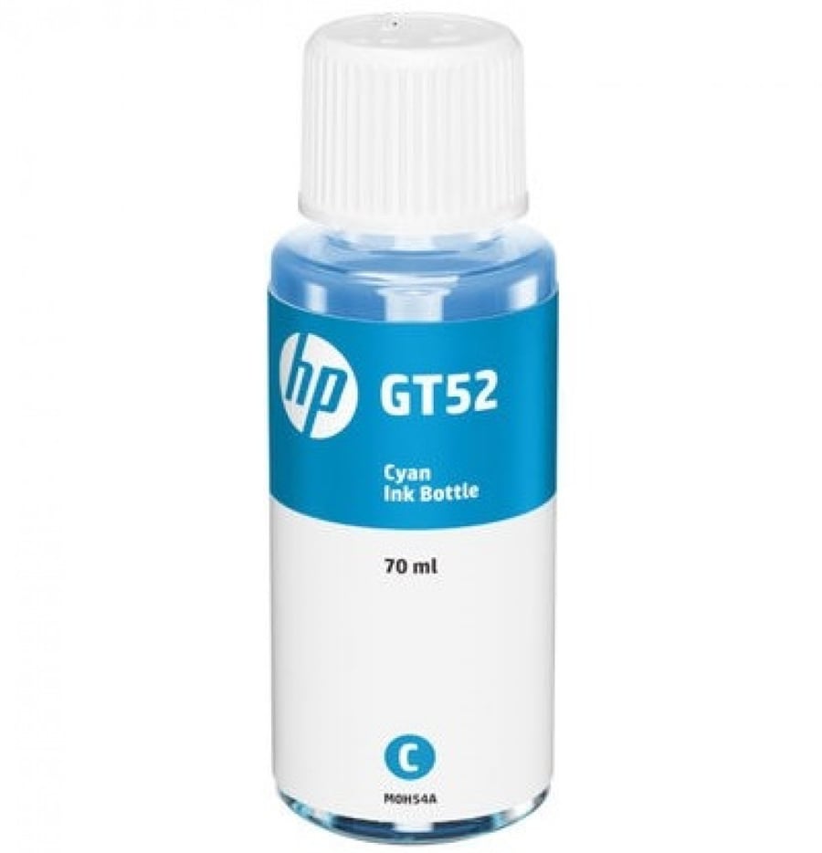 حبر طابعة HP GT52 أزرق سماوي