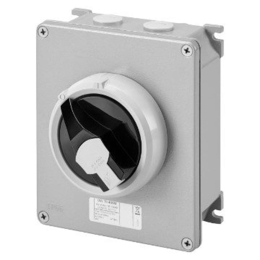 Gewiss Isolator Switch - Metal Box, 100A, 125A