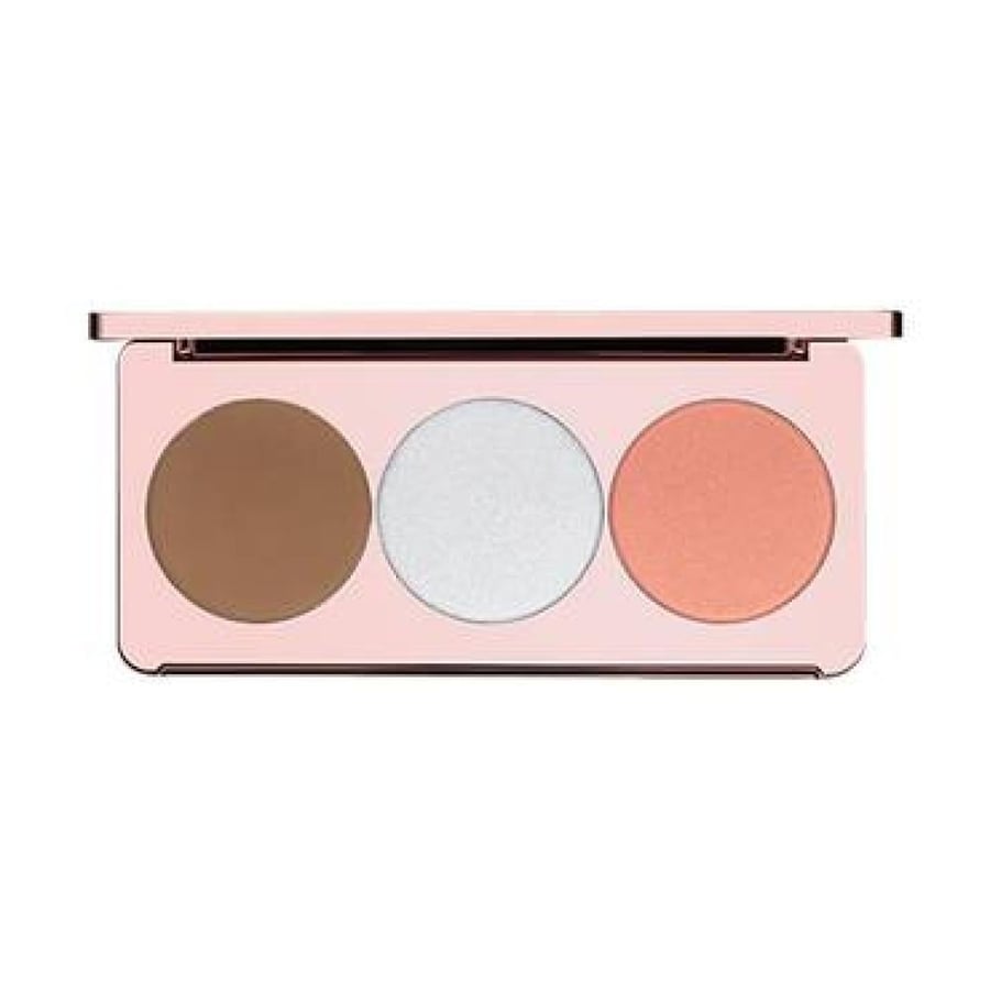 Bluffer Let Me Stay Trio Highlighter Palette 02