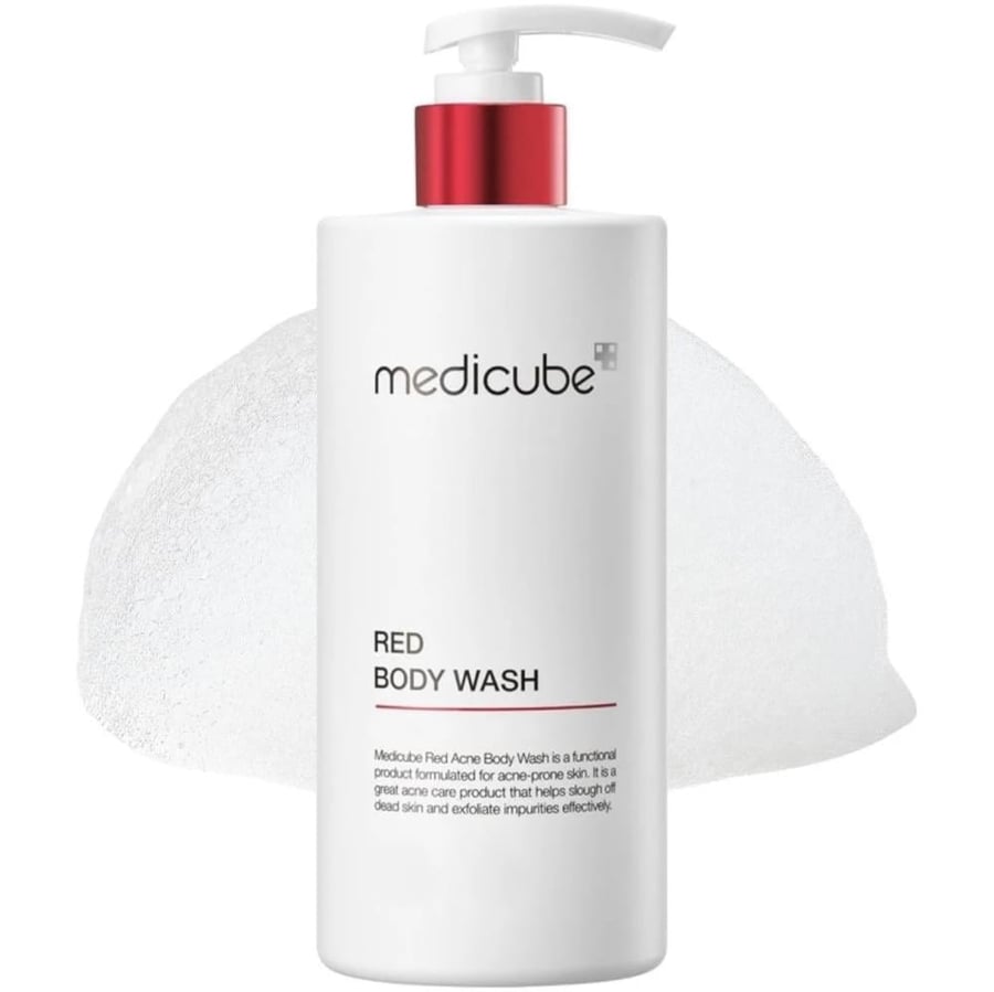 غسول الجسم ميديكوب Red Acne لعلاج حب الشباب وتقشير البشرة – 400 مل