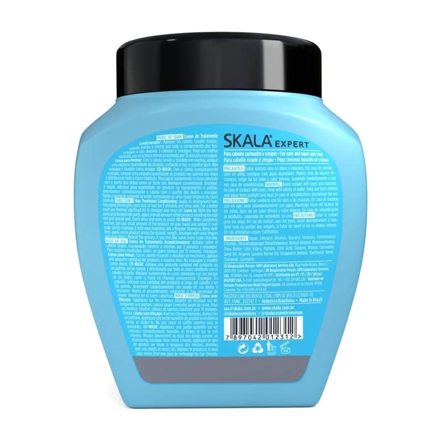 Skala Blue Cream for Curly Hair 1000g