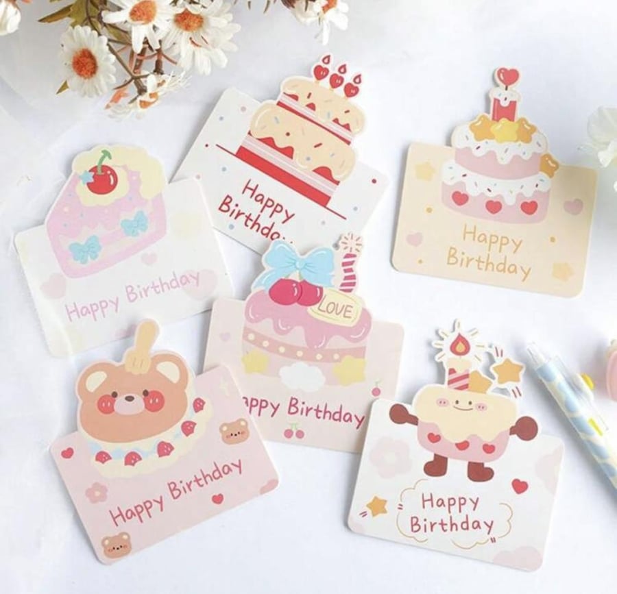 SweetWhish كروت عيد ميلاد