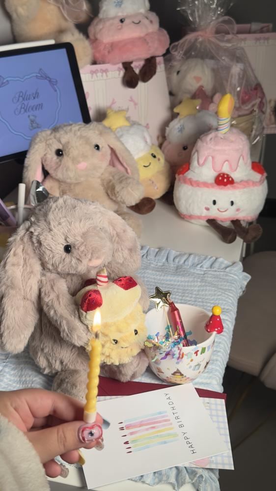 Jellycat Bunny with Cake