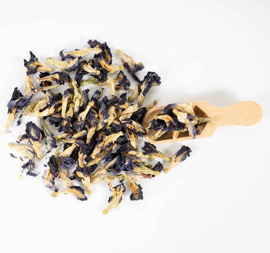 Blue tea