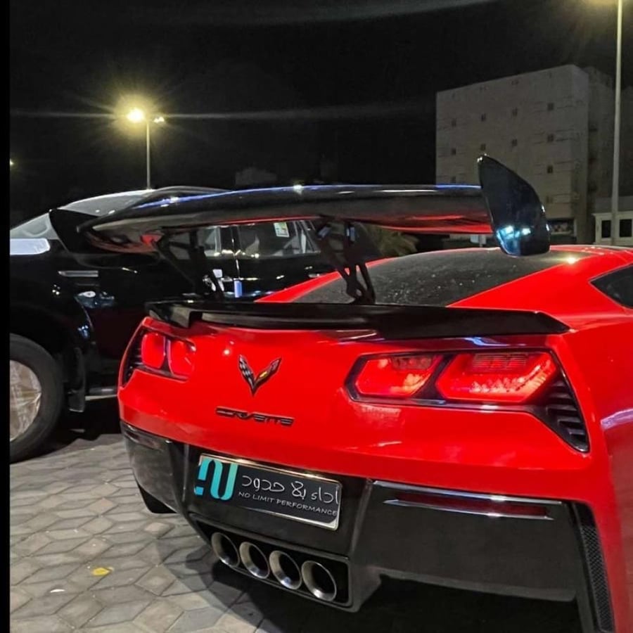 جناح كورفيت ZR1 2014 - 2019 اسود لامع