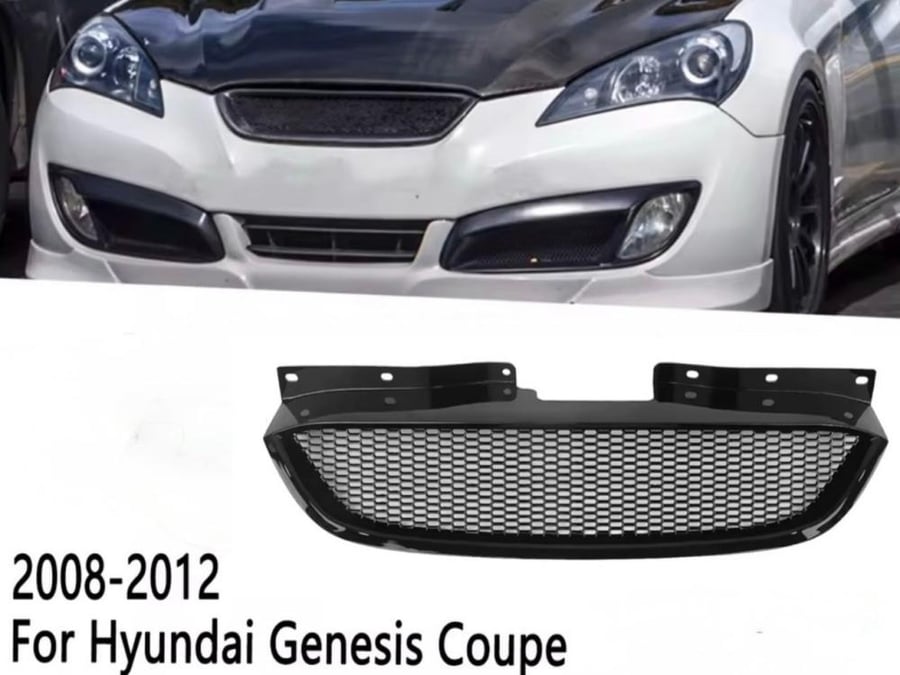 شبك جنسس كوبية رياضي اسود لامع 2008 - 2012
