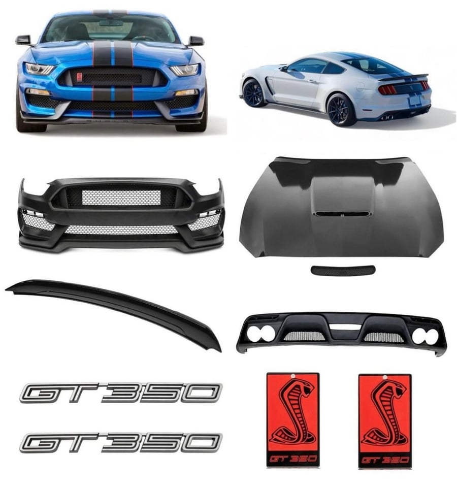 كت تحويل موستنق 2015 - 2017 جميع الفئات الى فئة شلبي GT350