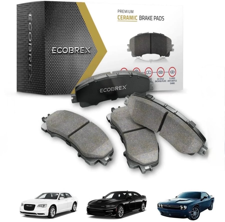 فحمات امامية وخلفية تشارجر تشالنجر كرايسلر V6من شركة ECOBREX