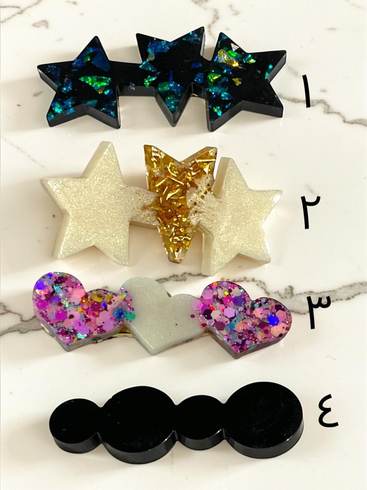 Star clips (multiple colors) price per piece
