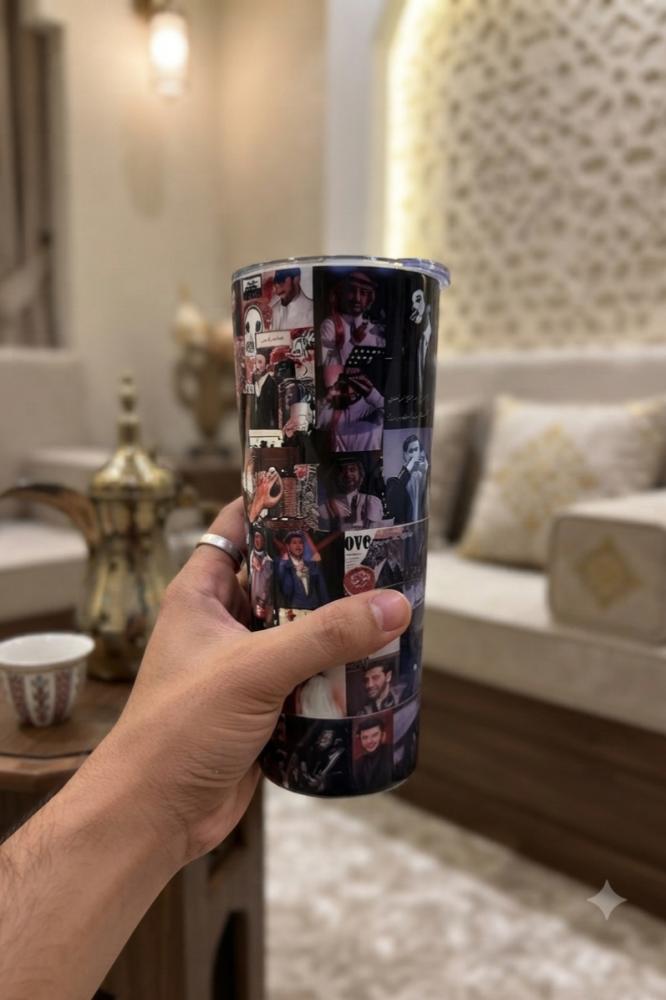 ترفل مغ  20 OZ ( طباعه حراريه حسب الطلب