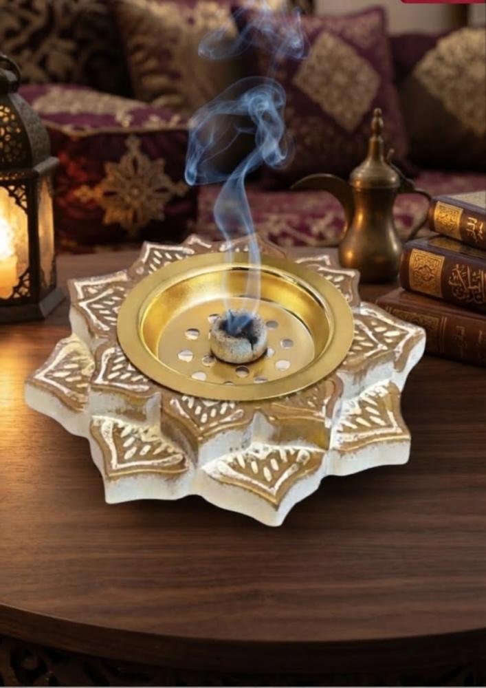٦ مباخر مزخرف ( اللون حسب الطلب)
