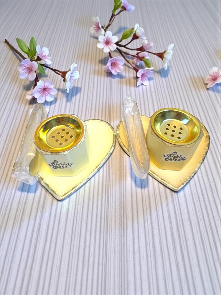 Incense holder set with Ramadan decoration