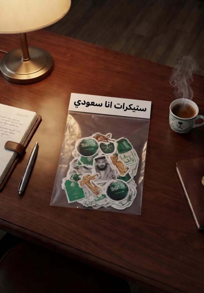 ستيكرات انا سعودي