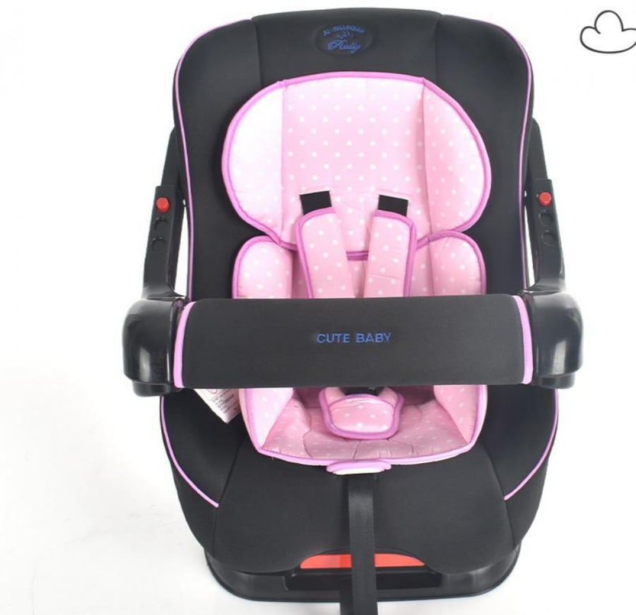 Car seat with barrier