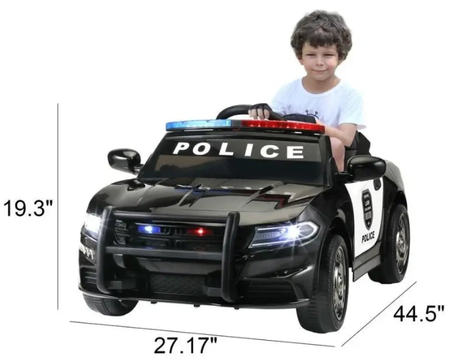 دورية الأمن السعودي Dodge Charger - كهربائية للأطفال | بطارية 12V | محركين 2 | ميكروفون | منبه بوليسي | ابواب قابلة للفتح | اضاءات LED | نظام الاهتزاز | موسيقى AUX\USB | ريموت تحكم | الوان متعددة |BCR7698