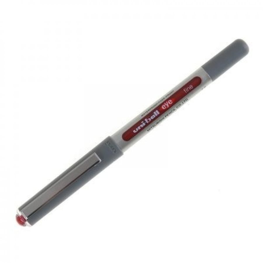 Uni Ball Eye UB-150, liquid ink pen, ink color red, 0.5 mm, ballpoint ink tip
