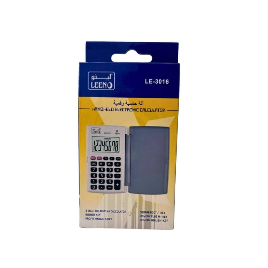 آلة حاسبة رقمية LE-3016 , لينو