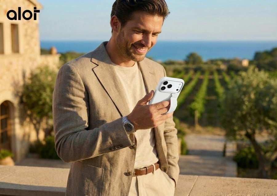 Alot Noble for iPhone 17 Pro - Silver