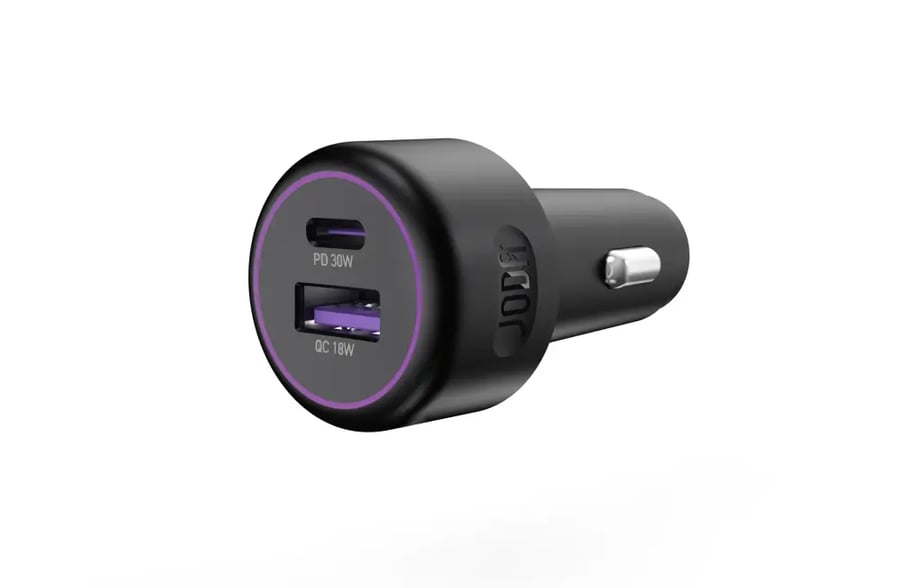 شاحن سيارة جودا NeoDrive 48 بقوة 48 واط - أسود