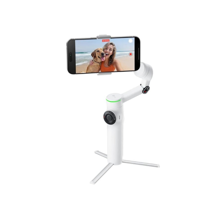 مانع اهتزاز الجوال Insta360 Flow 2 Pro مع تتبع ذكي - رمادي