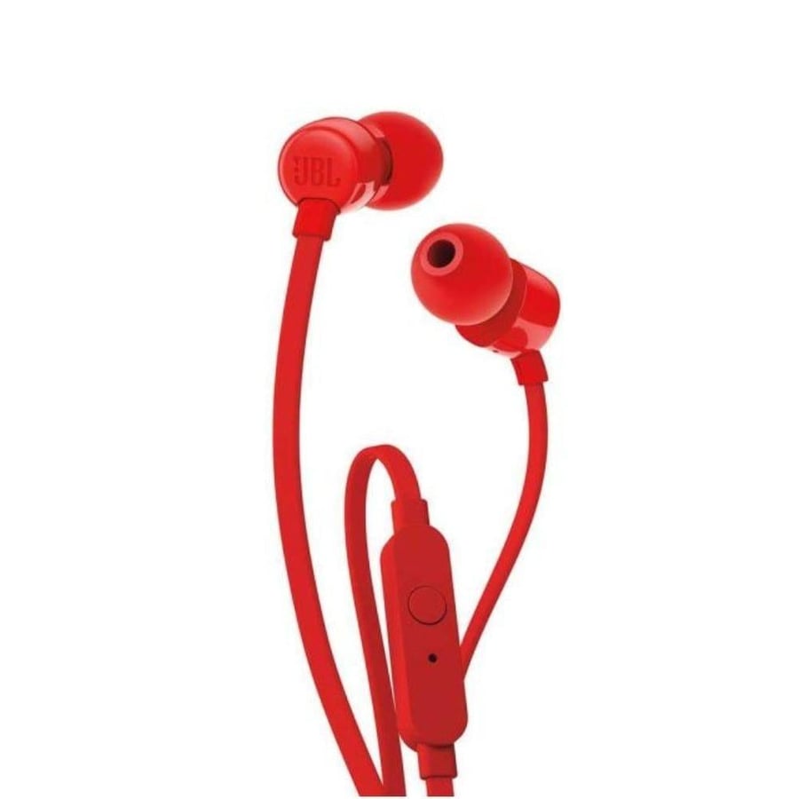 سماعة داخل الأذن بصوت نقي وباس عميق - JBL T110
