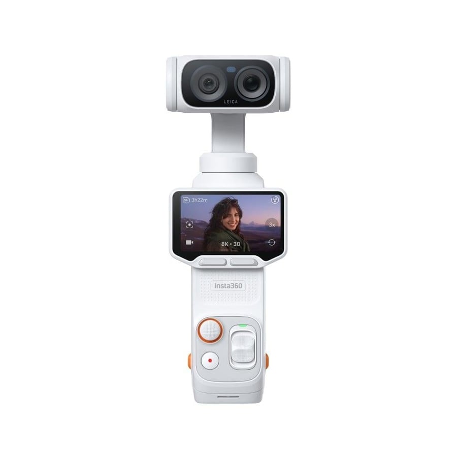 كاميرا Insta360 لونا ألترا جيمبال حزمة ستاندرد - ابيض
