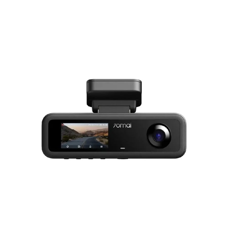 داش كام 70mai T800E أمامية 4K وداخلية وخلفية HD - اسود