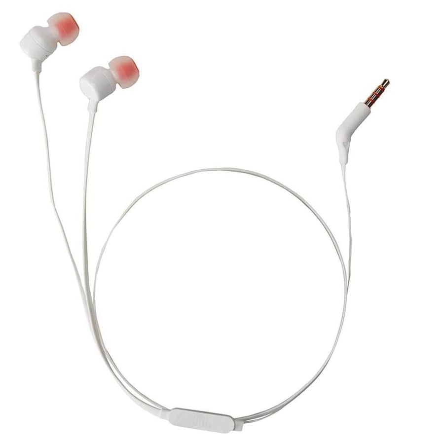 سماعة داخل الأذن بصوت نقي وباس عميق - JBL T110