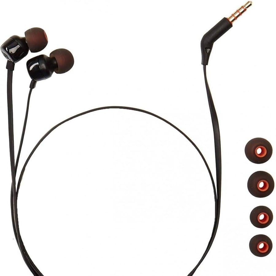 سماعة داخل الأذن بصوت نقي وباس عميق - JBL T110