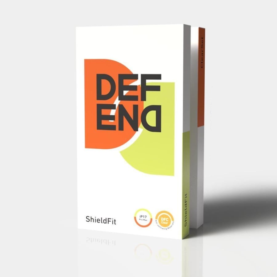 ديفند – DEFEND بكج الحماية المتكامل لآيفون 16 (4 في 1) معتمد من حاسبات العرب