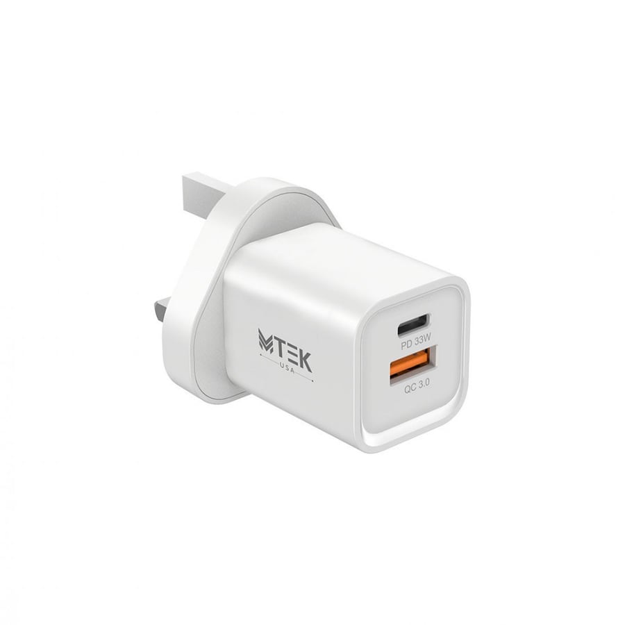 فيش جداري 35 واط منفذين PD و USB من Mtek