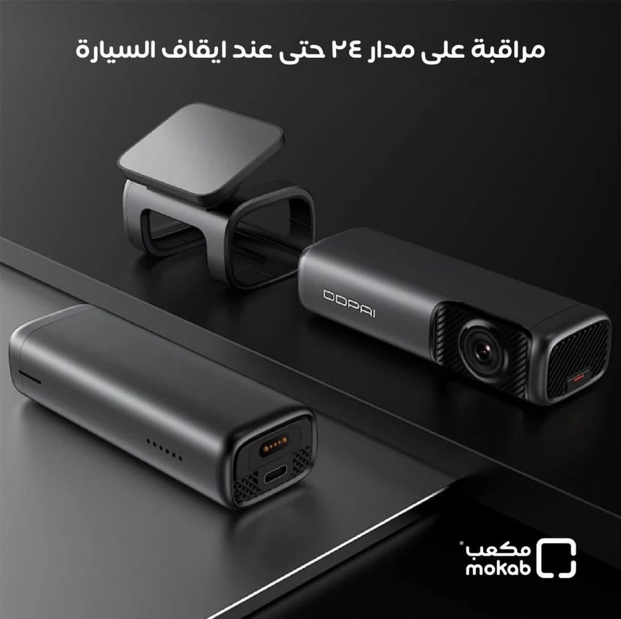 داش كام DDPAI Mini 5 4G أمامية بدقة 4K مع خاصية التتبع وذاكرة مدمجة 64 جيجابايت