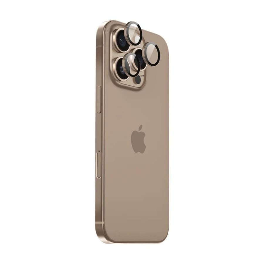 Camera lens protection Armor Pro for iPhone 16 Pro / Pro Max - Desert Titanium
