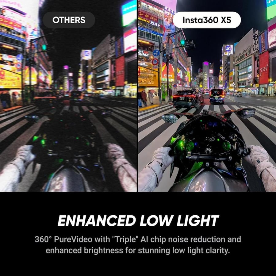 كاميرا Insta360 X5 الباقة القياسية (Standard Bundle)