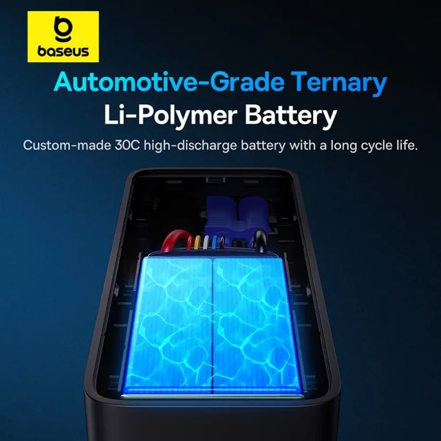 جهاز بدأ تشغيل السيارة Baseus Jump Starter 600A (Super Energy Alpha Series - BS-CH006)