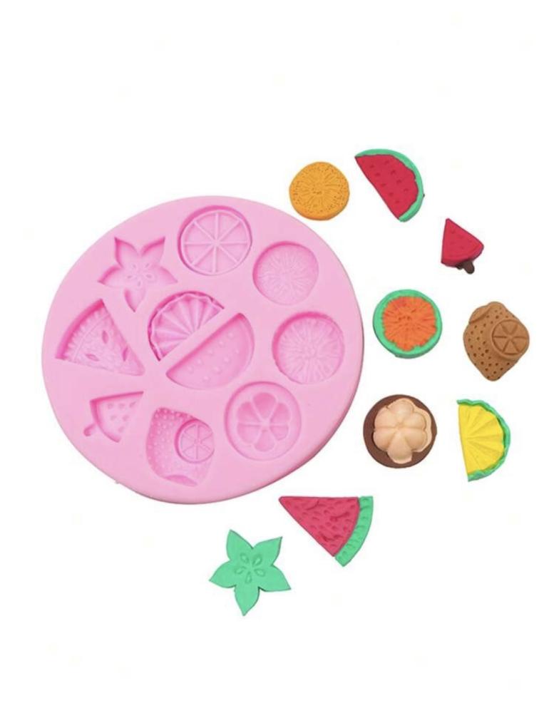 Silicone mold - fruits