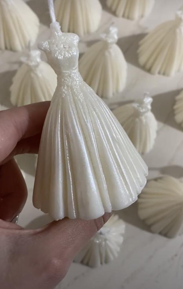 Silicone mold - dress