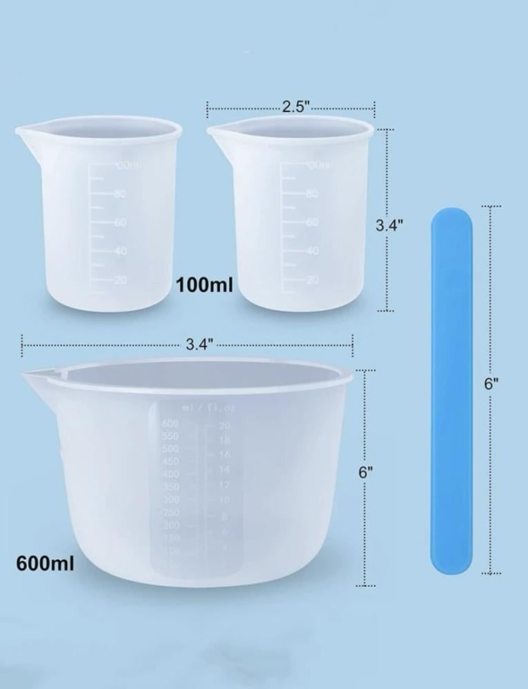 Mixing bowl - silicone, 10 pieces