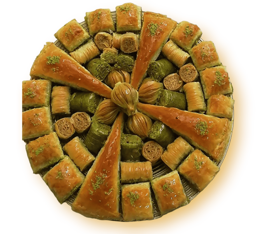 طبق بقلاوة اسطنبول 2kg