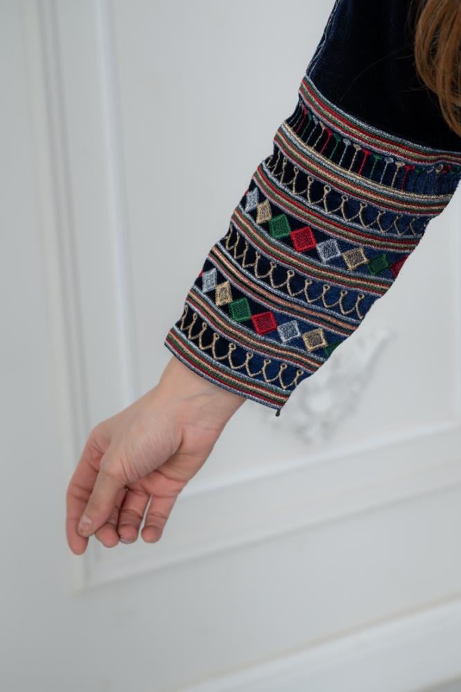 جلابية تراثي زينة - أناقة خليجية بطابع أصيل