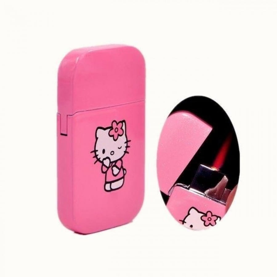 ولاعة هالو كيتي Hello Pink Flame Hello Kitty Lighter