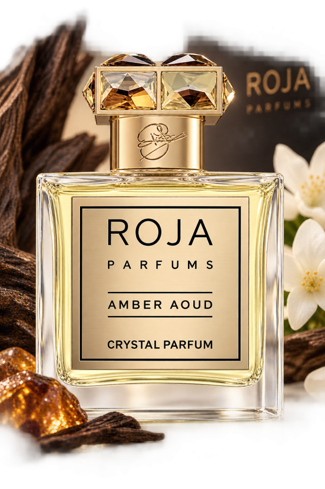 عطر روجا عنبر عود كريستال بارفيوم 100 مل