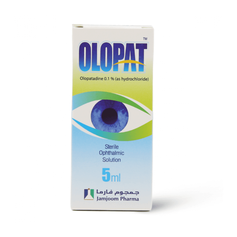 أولوبات نقط عين 0.1% 5 مل |OLOPAT 0.1% EYE DROPS 5 ML
