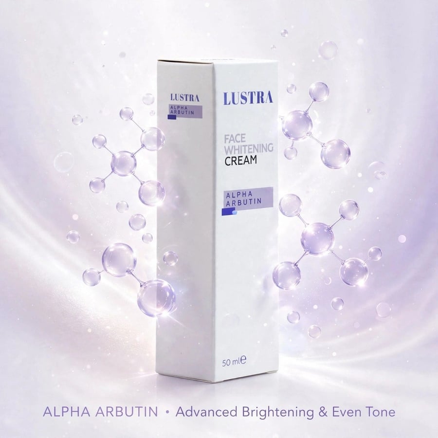 LUSTRA FACE CREAM WHITENING 5O ML 8356