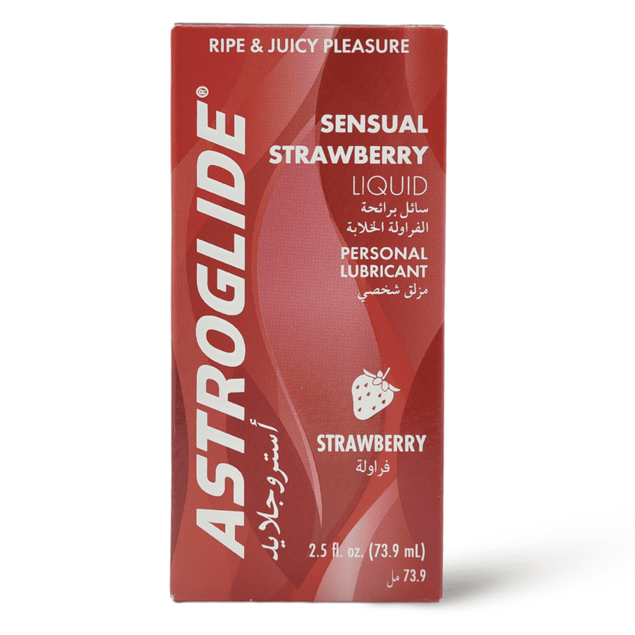 أستروجليد مزلق حميمي بنكهة الفراولة - 73.9 مل