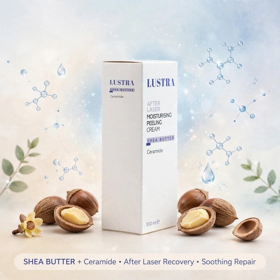 LUSTRA CREAM PEEL ING MOISTURIZING AETER LASER 1OOML 8325